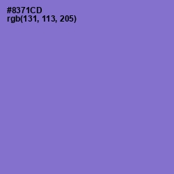 #8371CD - True V Color Image