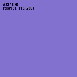 #8371D0 - True V Color Image