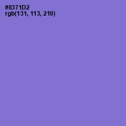 #8371D2 - True V Color Image