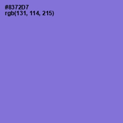 #8372D7 - True V Color Image
