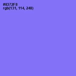 #8372F8 - Medium Purple Color Image