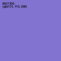 #8373D0 - True V Color Image