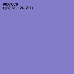 #837CC9 - True V Color Image