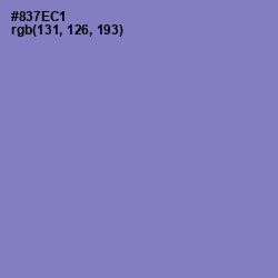 #837EC1 - True V Color Image