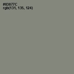 #83877C - Bitter Color Image