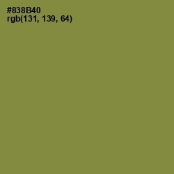 #838B40 - Clay Creek Color Image