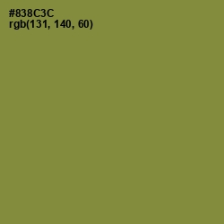 #838C3C - Sycamore Color Image