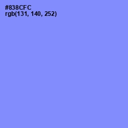 #838CFC - Portage Color Image