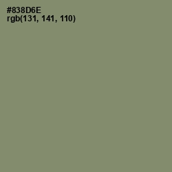 #838D6E - Avocado Color Image