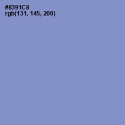#8391C8 - Chetwode Blue Color Image
