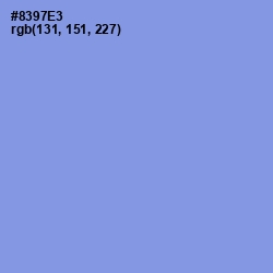 #8397E3 - Portage Color Image