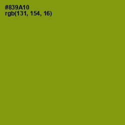 #839A10 - Olive Color Image