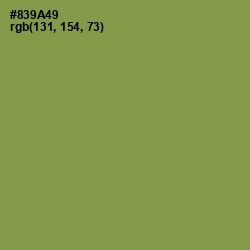 #839A49 - Chelsea Cucumber Color Image