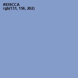 #839CCA - Blue Bell Color Image