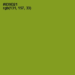 #839D21 - Sycamore Color Image
