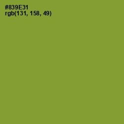 #839E31 - Sycamore Color Image