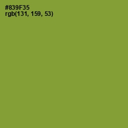 #839F35 - Sycamore Color Image