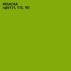 #83AC0A - Citron Color Image