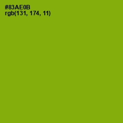 #83AE0B - Citron Color Image