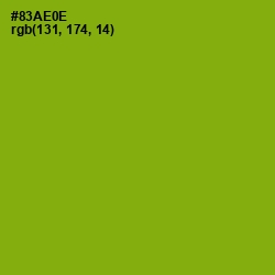 #83AE0E - Citron Color Image