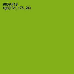 #83AF18 - Citron Color Image