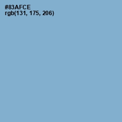 #83AFCE - Polo Blue Color Image