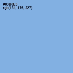 #83B0E3 - Jordy Blue Color Image