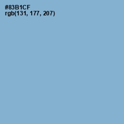 #83B1CF - Glacier Color Image