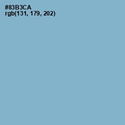 #83B3CA - Glacier Color Image