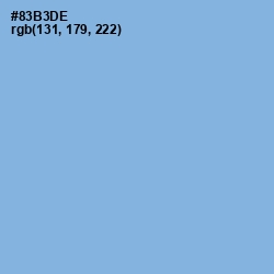 #83B3DE - Polo Blue Color Image