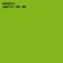 #83B71C - Citron Color Image