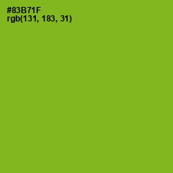 #83B71F - Citron Color Image