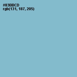 #83BBCD - Glacier Color Image