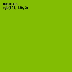 #83BD03 - Citron Color Image