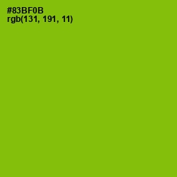 #83BF0B - Citron Color Image
