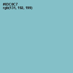 #83C0C7 - Half Baked Color Image