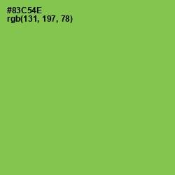 #83C54E - Conifer Color Image