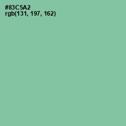 #83C5A2 - Vista Blue Color Image