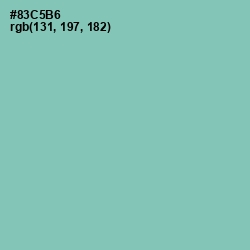 #83C5B6 - Vista Blue Color Image