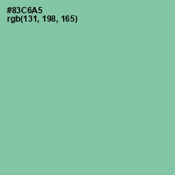 #83C6A5 - Vista Blue Color Image