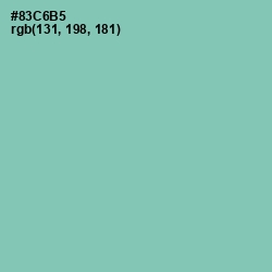 #83C6B5 - Vista Blue Color Image