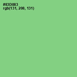 #83D083 - Feijoa Color Image