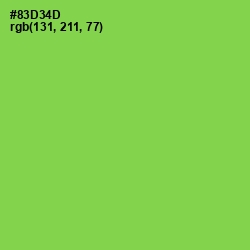 #83D34D - Conifer Color Image