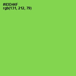 #83D44F - Conifer Color Image