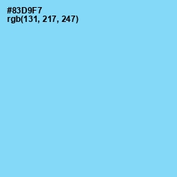 #83D9F7 - Seagull Color Image