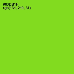 #83DB1F - Pistachio Color Image