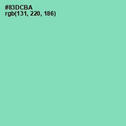 #83DCBA - Vista Blue Color Image