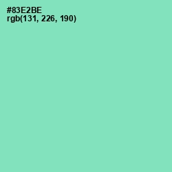 #83E2BE - Algae Green Color Image