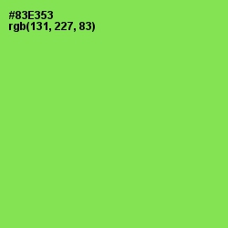 #83E353 - Conifer Color Image