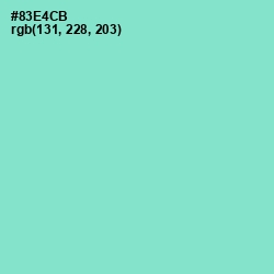 #83E4CB - Riptide Color Image